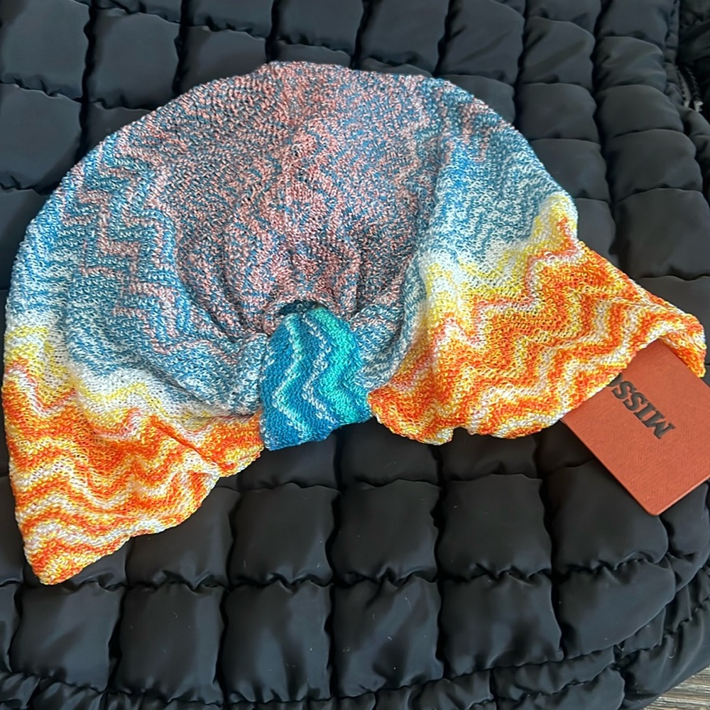 NEW Missoni Chevron Turban hat